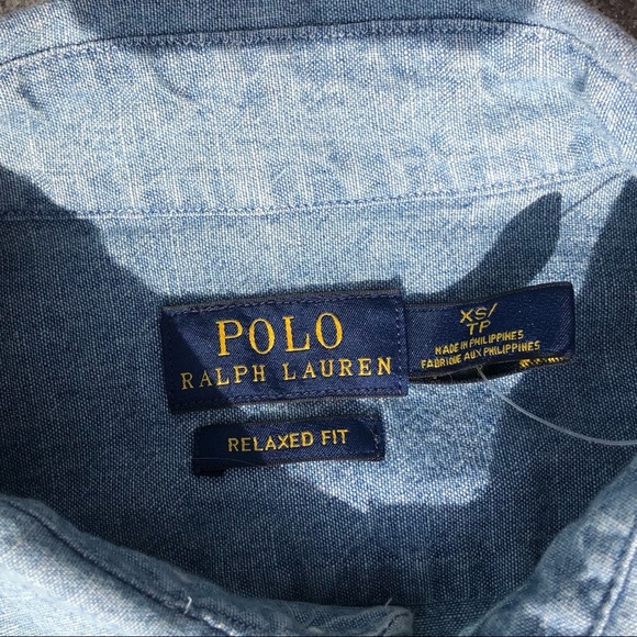 Ralph Lauren Women Denim Shirt NWT - Picture 4 of 5